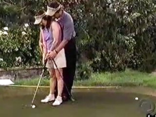 Sexy MILF Actress Patricia Heaton Playing Golf In a Hawt Outfit