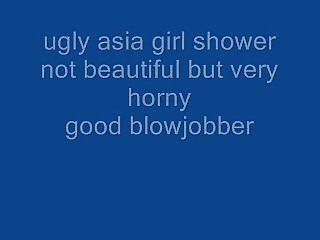 ugly filipina by shower